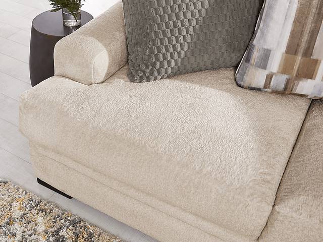 Hudson Street Beige 7 Pc Sectional Living Room - Thumbnail - Image 5