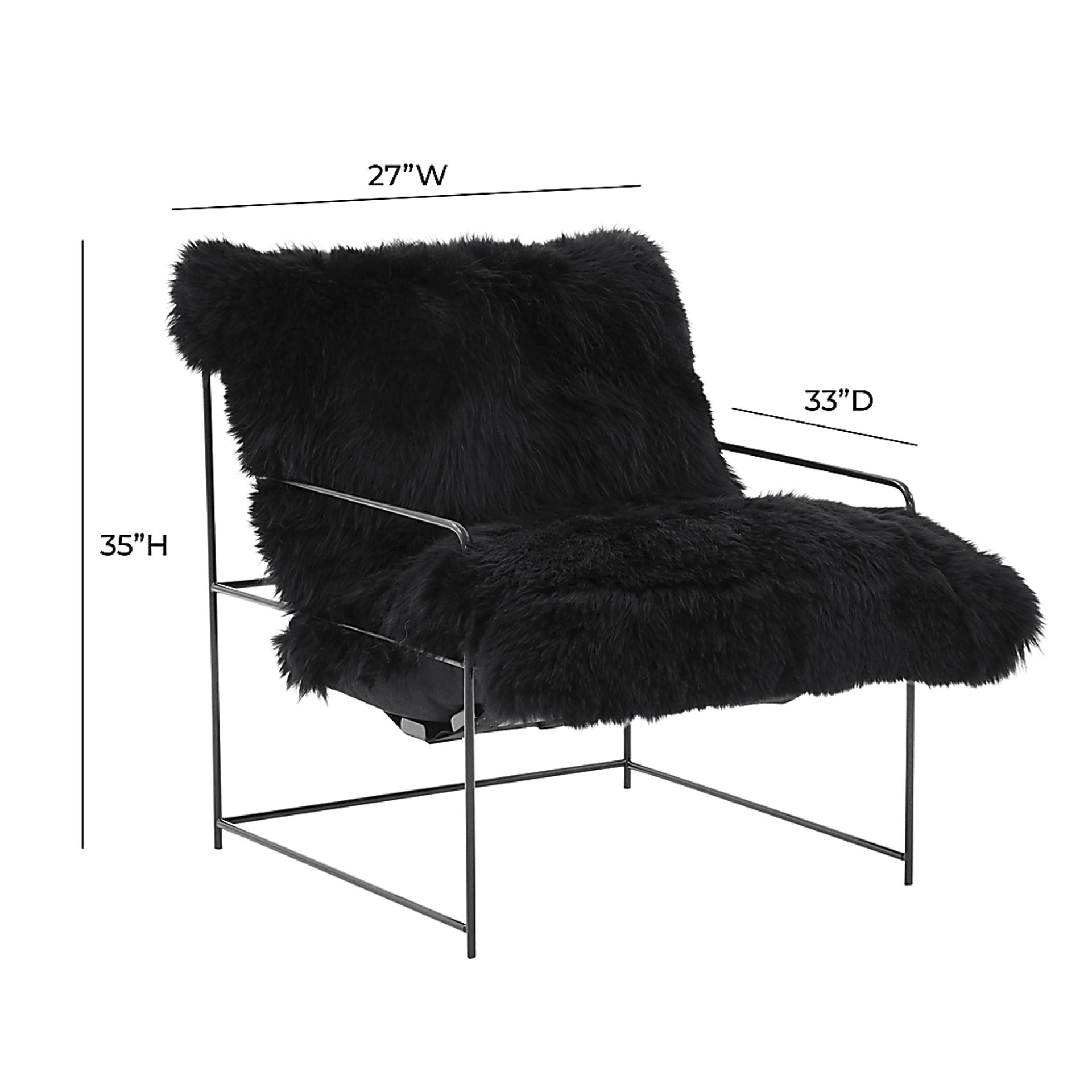 Huetter Black Accent Chair - Image 7
