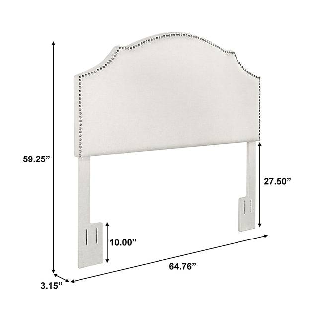 Huffaker White King/California King Headboard - Thumbnail - Image 8