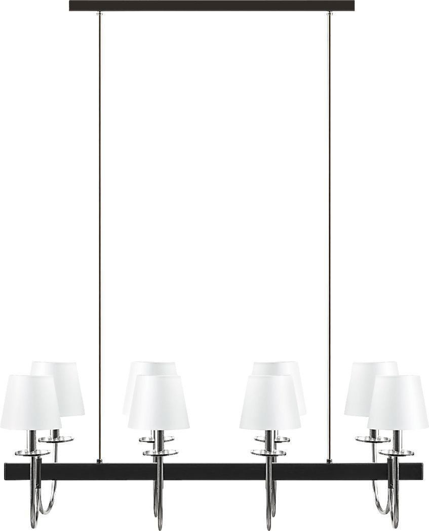 Hughes Place Black Chandelier