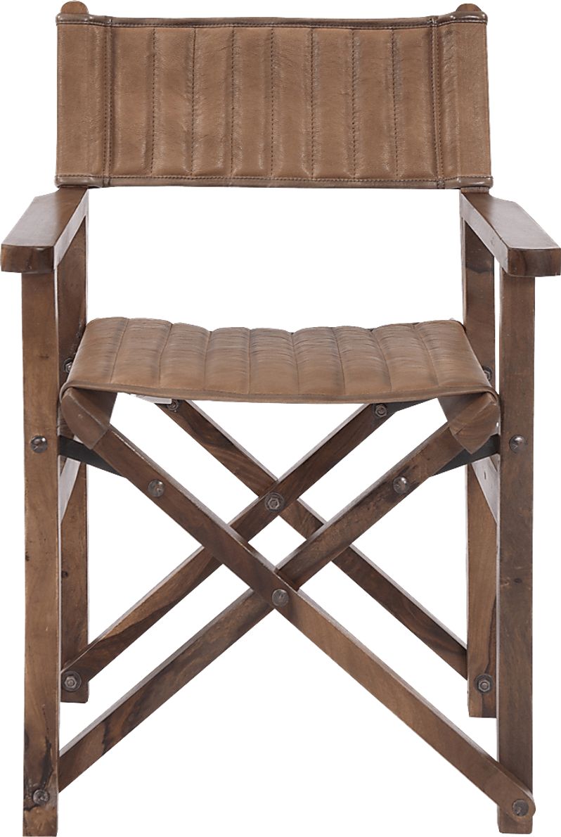 Huguenot Leather Accent Chair