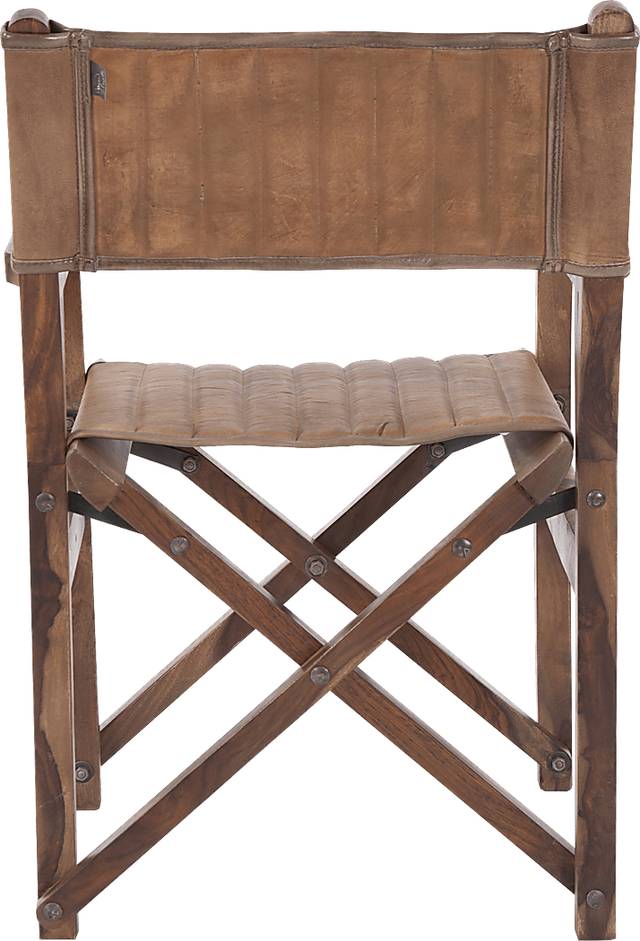 Huguenot Brown Accent Chair - Thumbnail - Image 4
