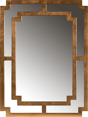 Huguet Gold Wall Mirror