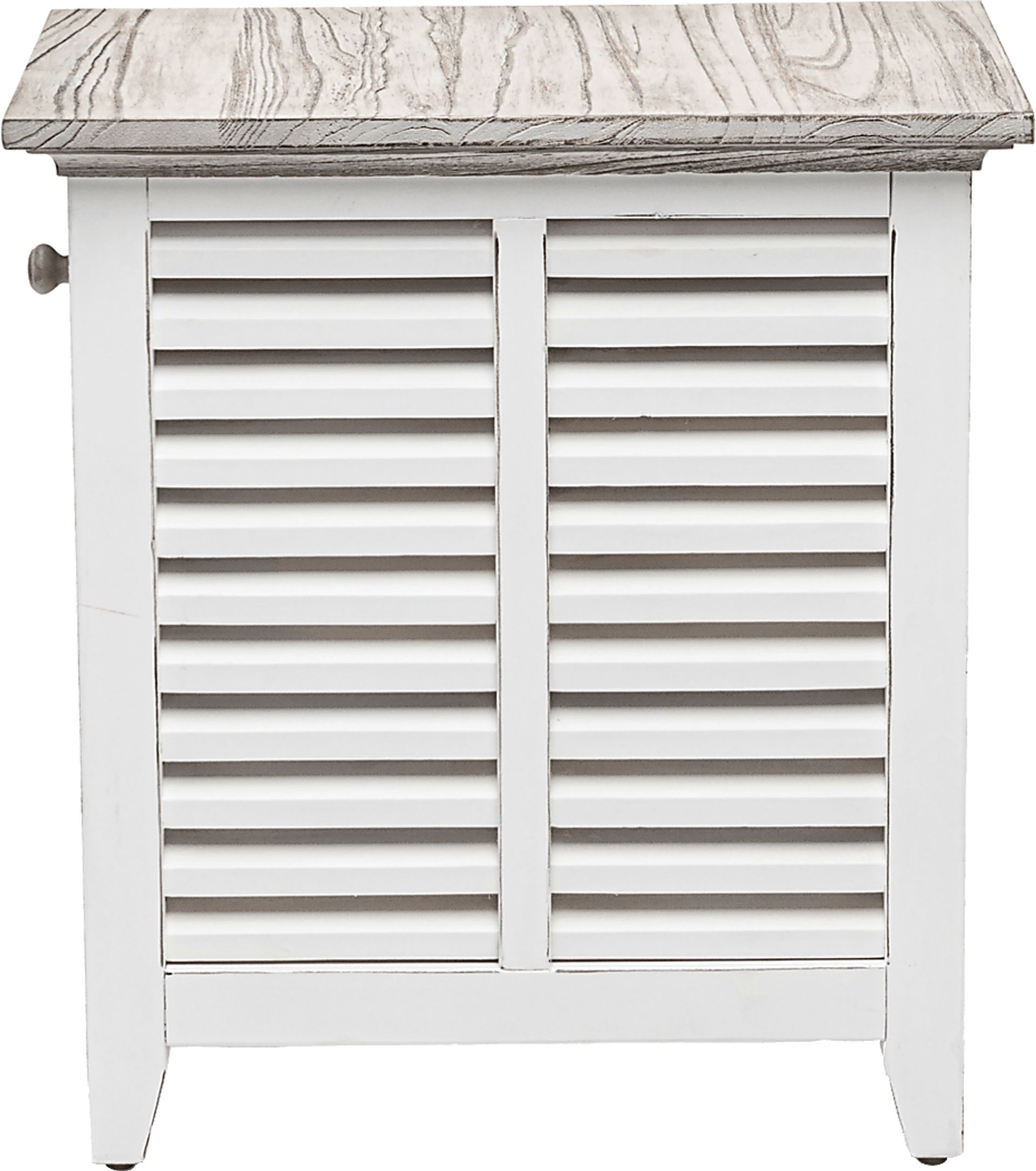 Huibei Gray Chairside Table - Image 13
