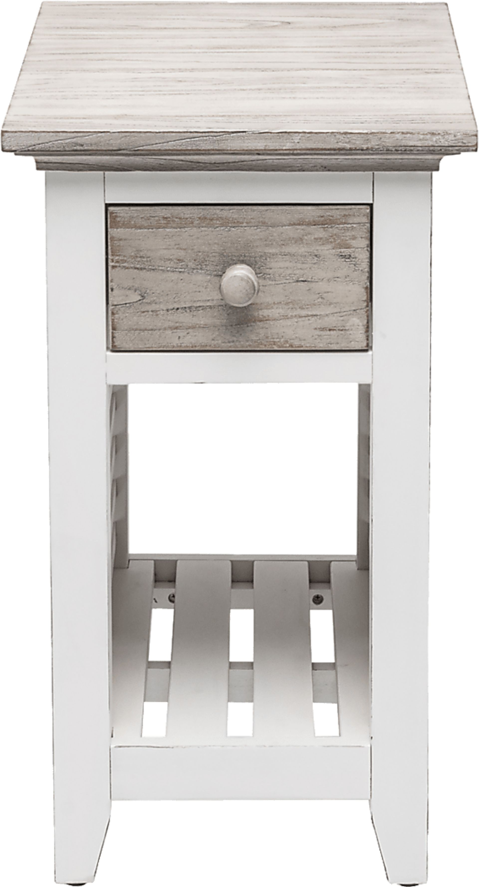 Huibei Gray Chairside Table - Image 14