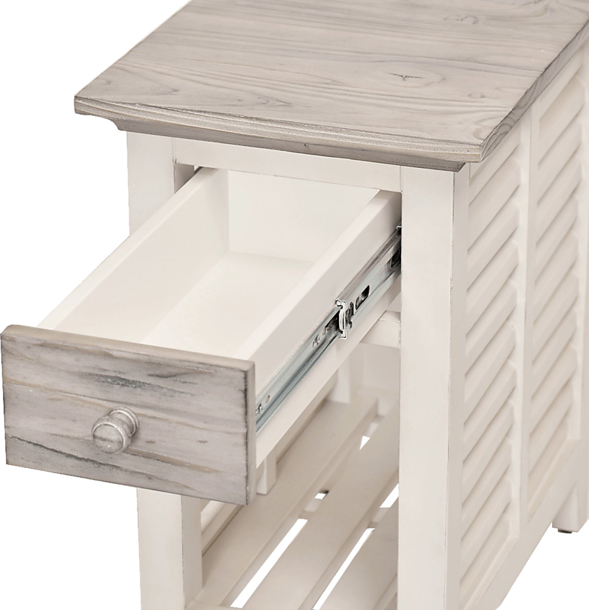 Huibei Gray Chairside Table - Image 5