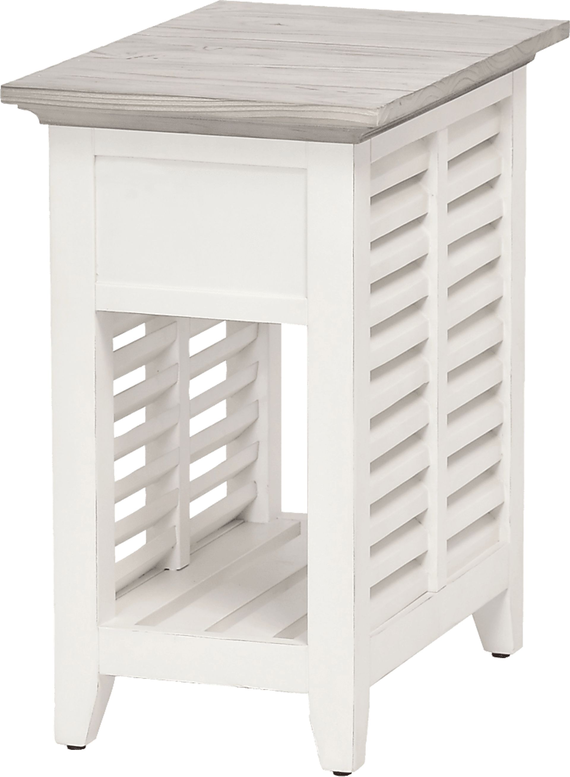Huibei Gray Chairside Table - Image 6