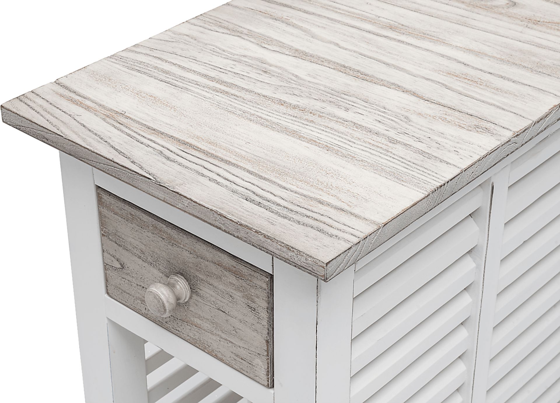 Huibei Gray Chairside Table - Image 7