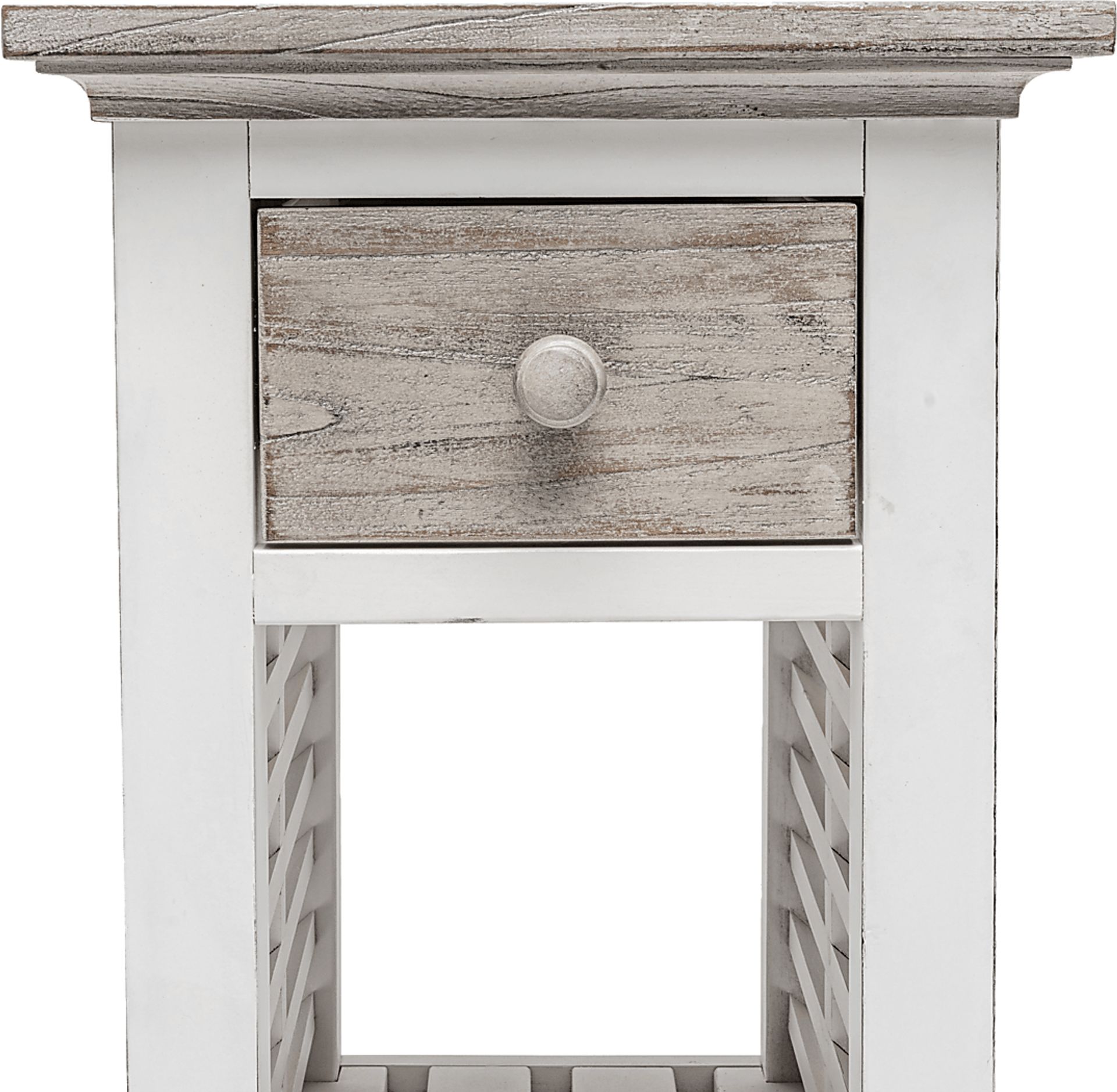Huibei Gray Chairside Table - Image 8