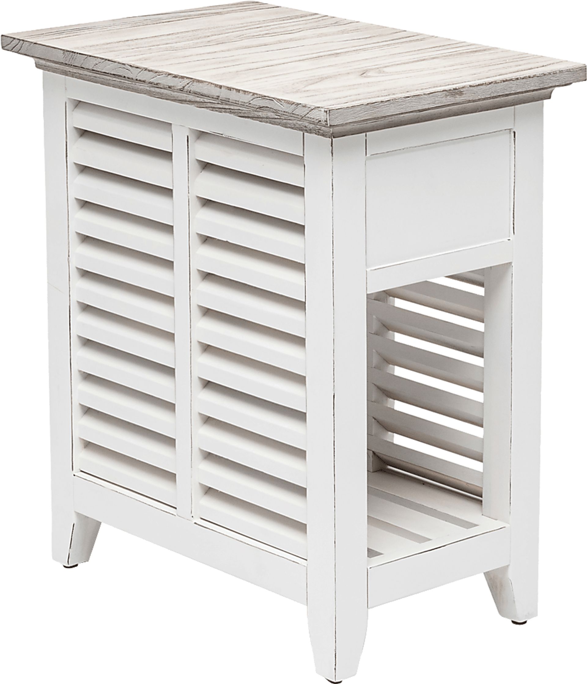 Huibei Gray Chairside Table - Image 9