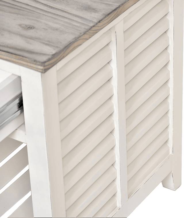Huibei Gray End Table - Thumbnail - Image 12