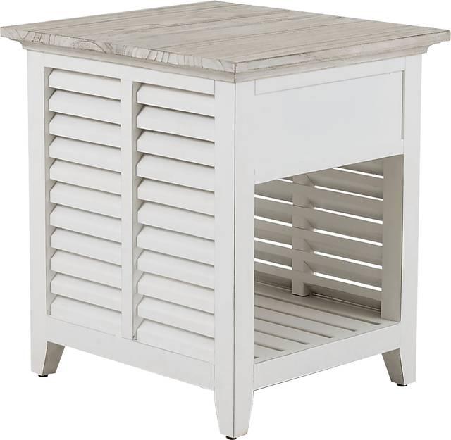 Huibei Gray End Table - Thumbnail - Image 5