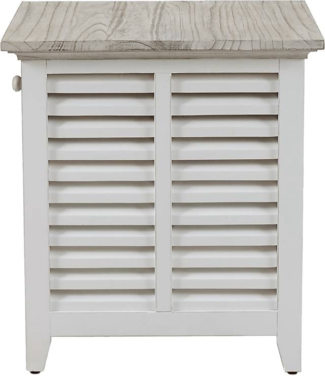Huibei Gray End Table - Thumbnail - Image 6