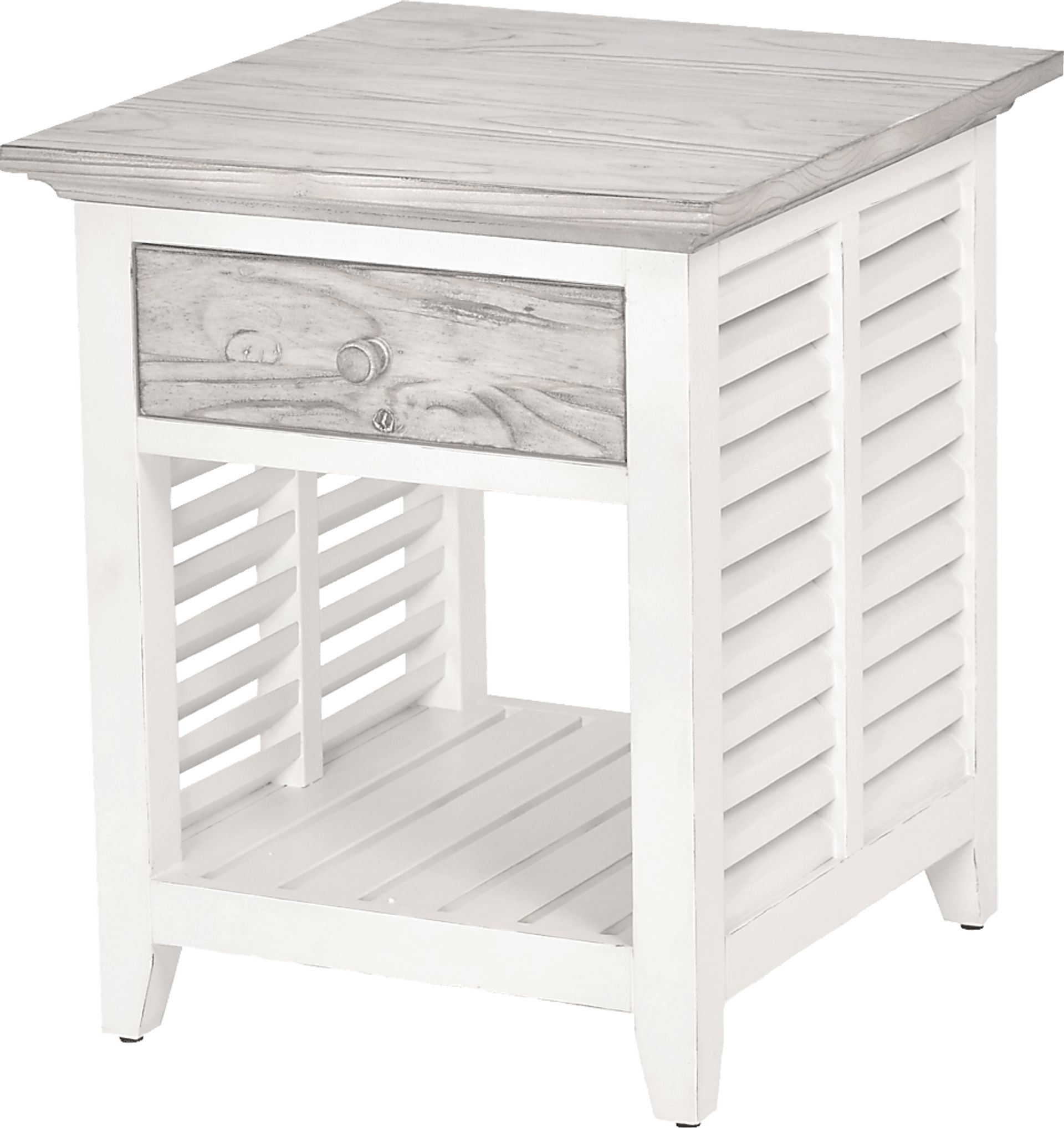 Huibei Gray End Table - Image 1