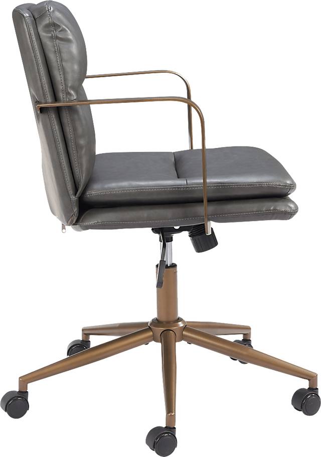 Huitli Gray Office Chair - Thumbnail - Image 4