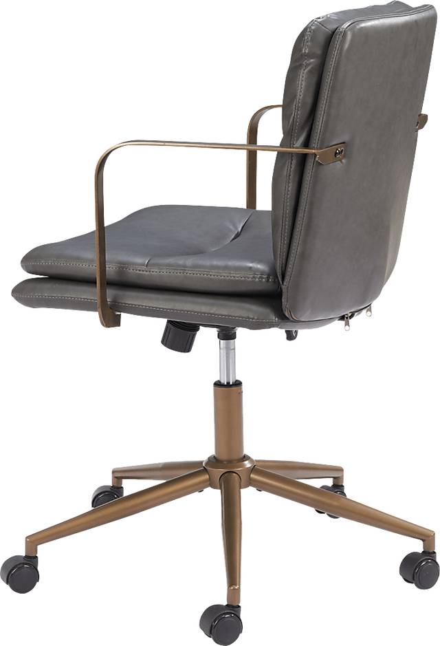 Huitli Gray Office Chair - Thumbnail - Image 7