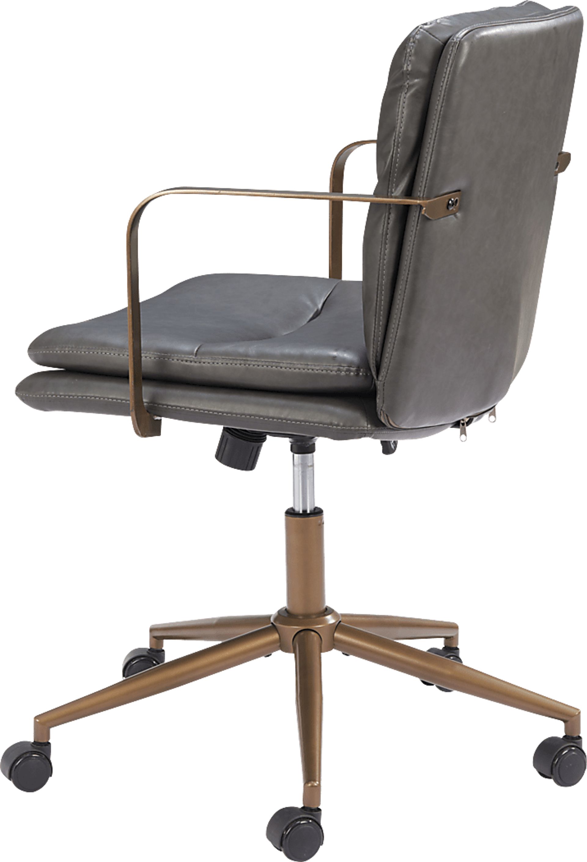 Huitli Gray Office Chair - Image 7