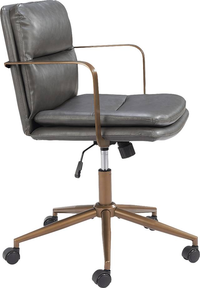 Huitli Gray Office Chair - Thumbnail - Image 8