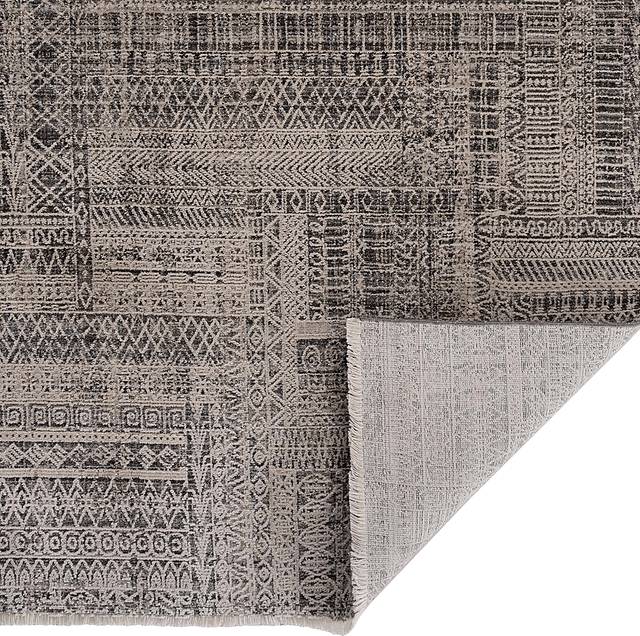 Hulgeo Gray 2'7 x 10' Rug - Thumbnail - Image 4