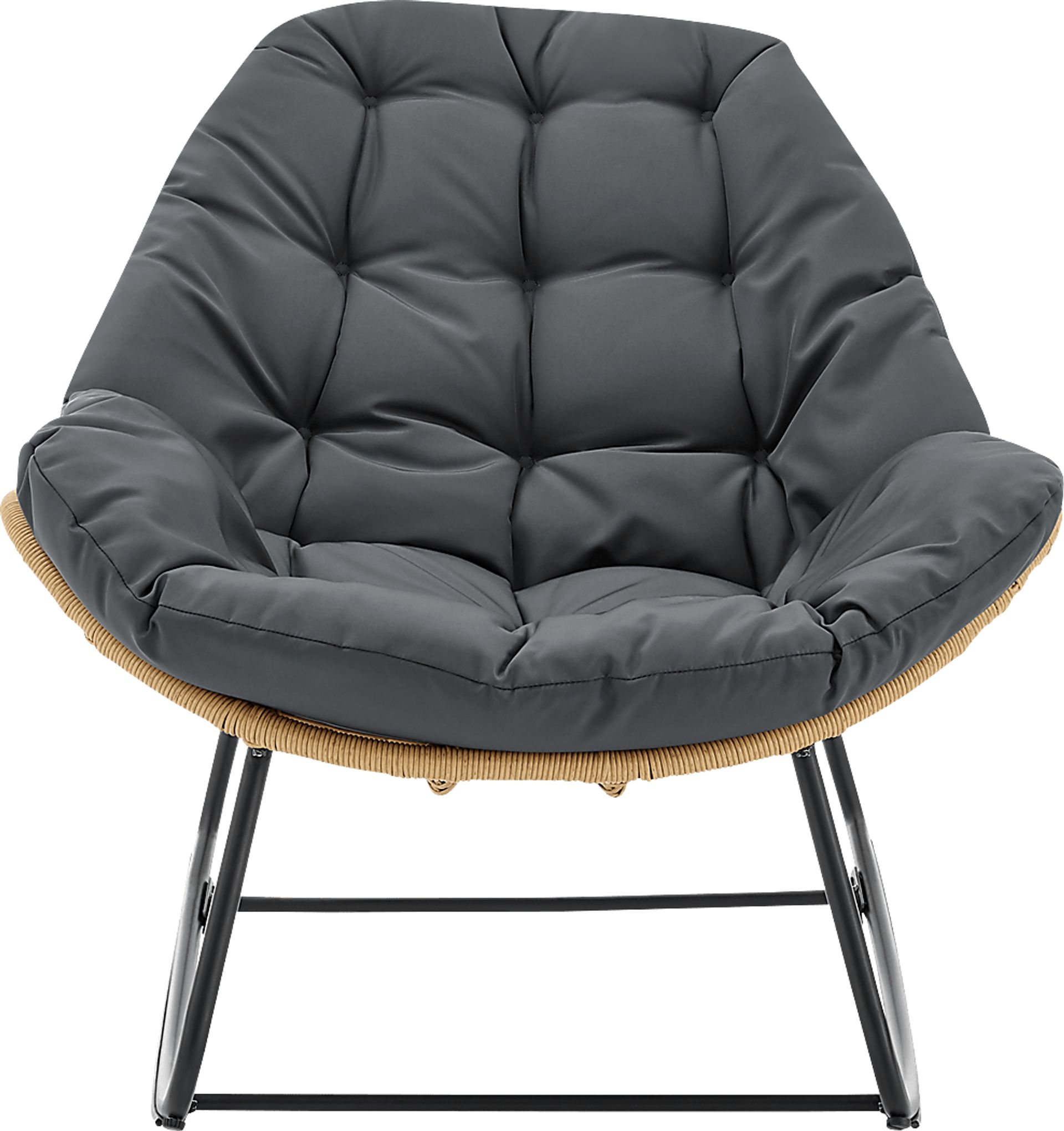 Hulnick Gray 3 Pc Rocking Chair Set - Image 6
