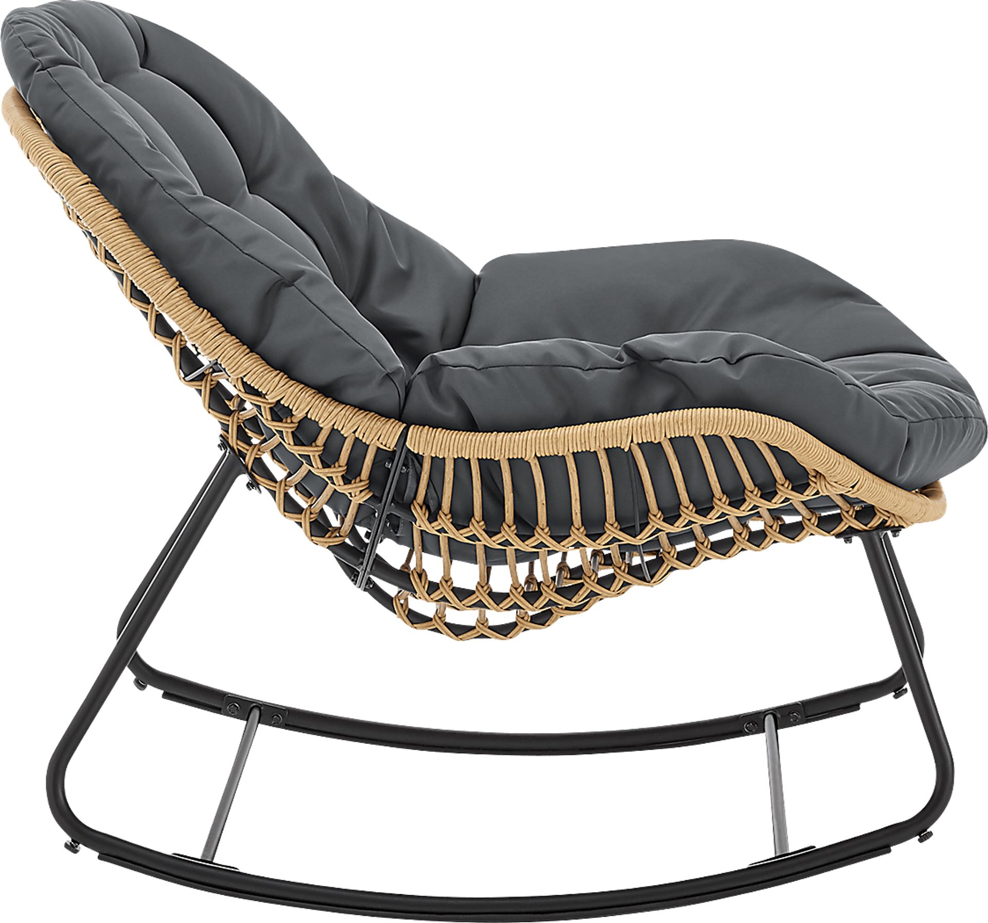 Hulnick Gray 3 Pc Rocking Chair Set - Image 8