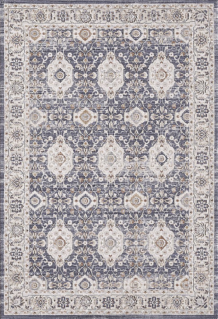 Hulwaki Blue 7'10 x 10'10 Rug
