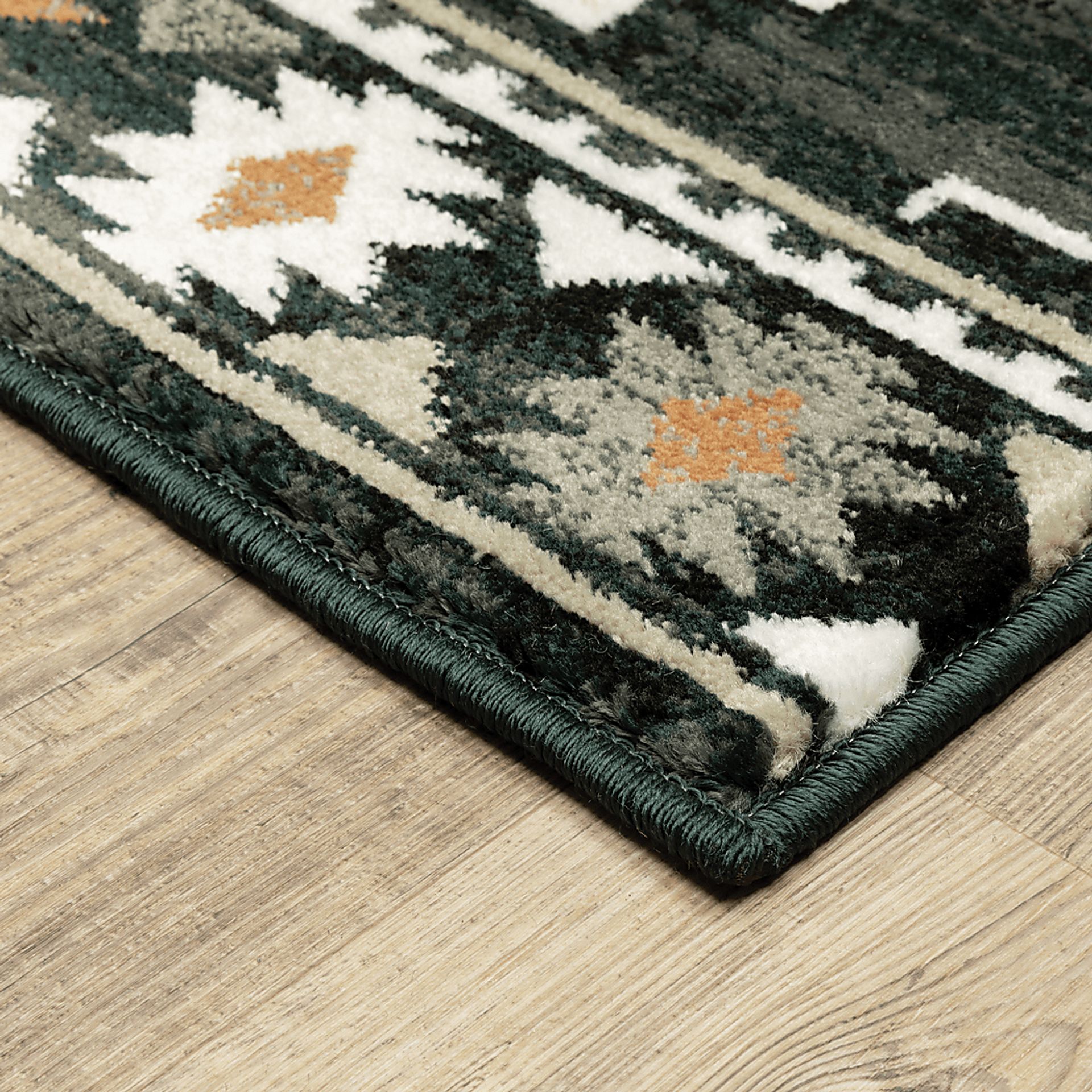 Humai Charcoal 5'3 x 7'3 Rug - Image 3