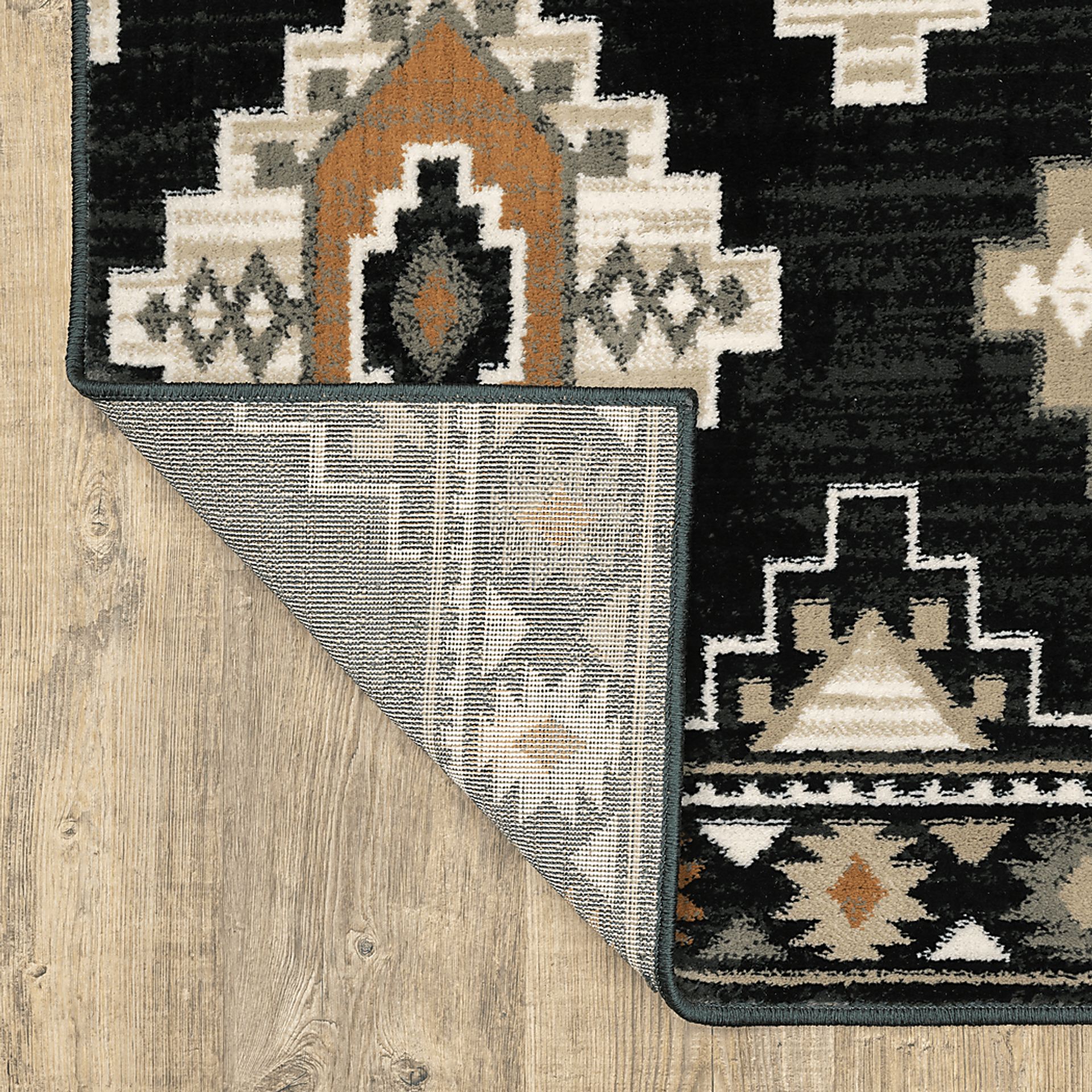 Humai Charcoal 5'3 x 7'3 Rug - Image 4