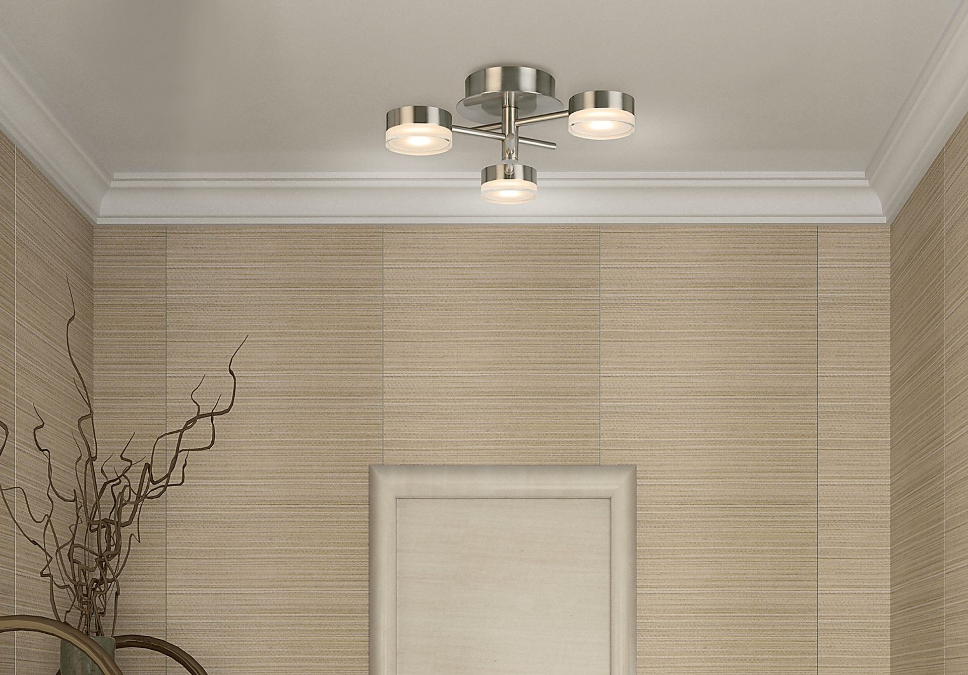Humboldt Avenue Silver Chandelier - Image 2