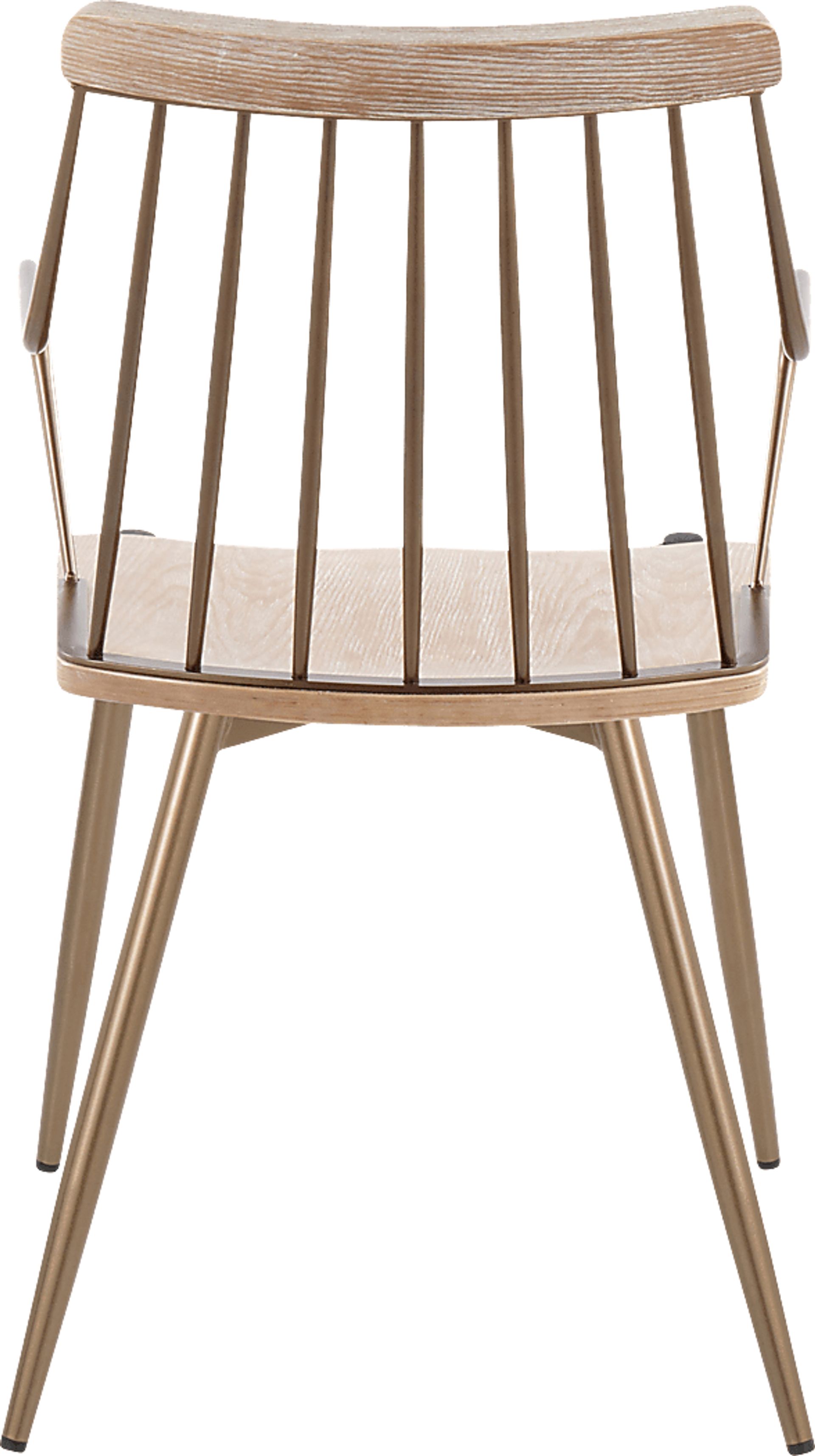 Hundley White Arm Chair, Set of 2 - Image 6