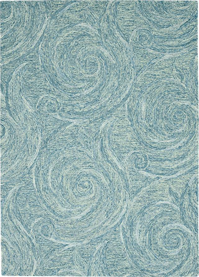 Huntcliff Blue 8'6 x 11'6 Rug - Thumbnail - Image 1