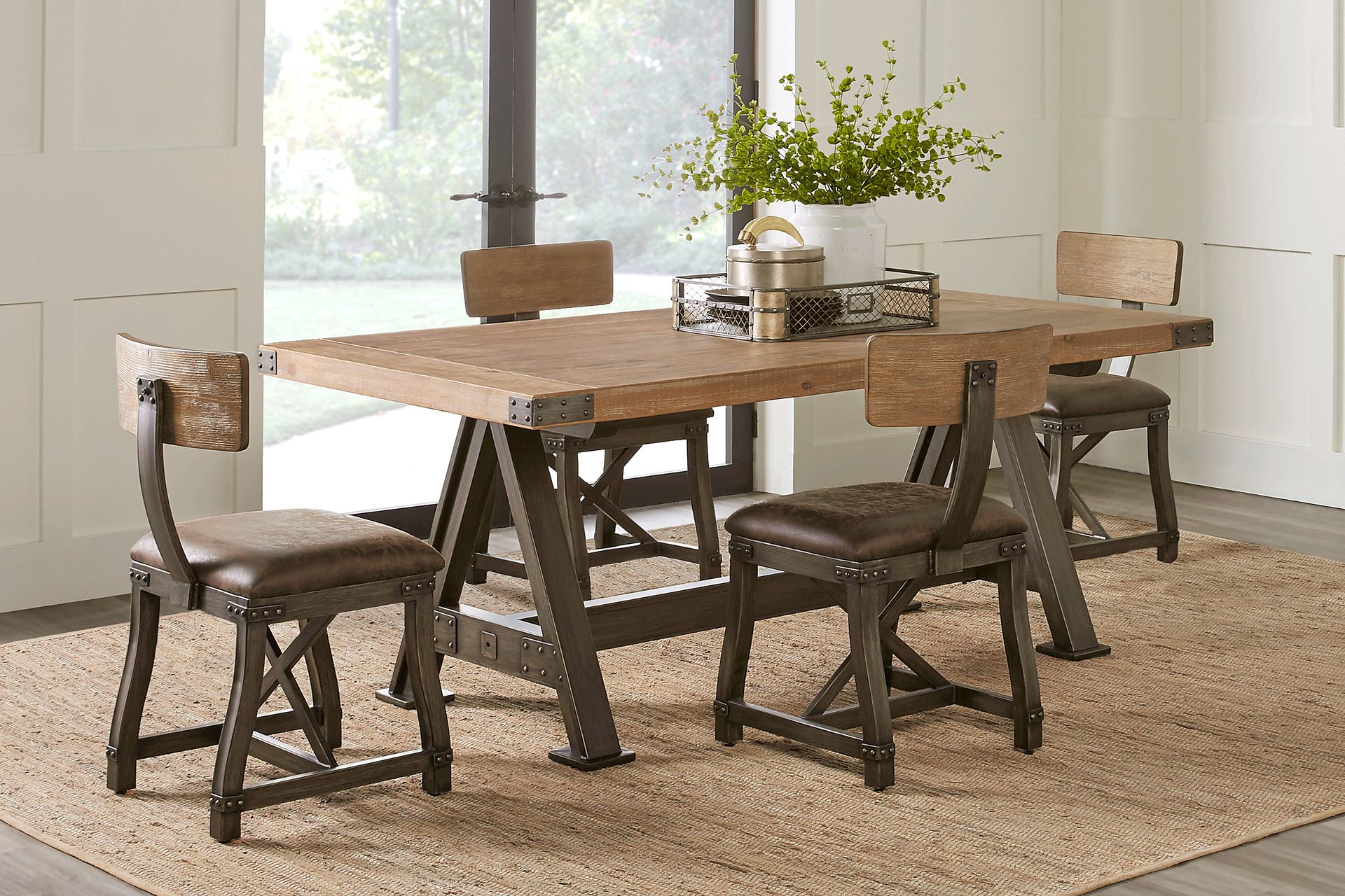 Hunter Mill Brown Dining Table - Image 2