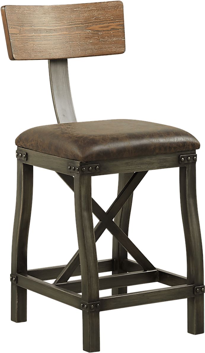 Hunter Mill Brown 5 Pc Counter Height Dining Room Rooms To Go