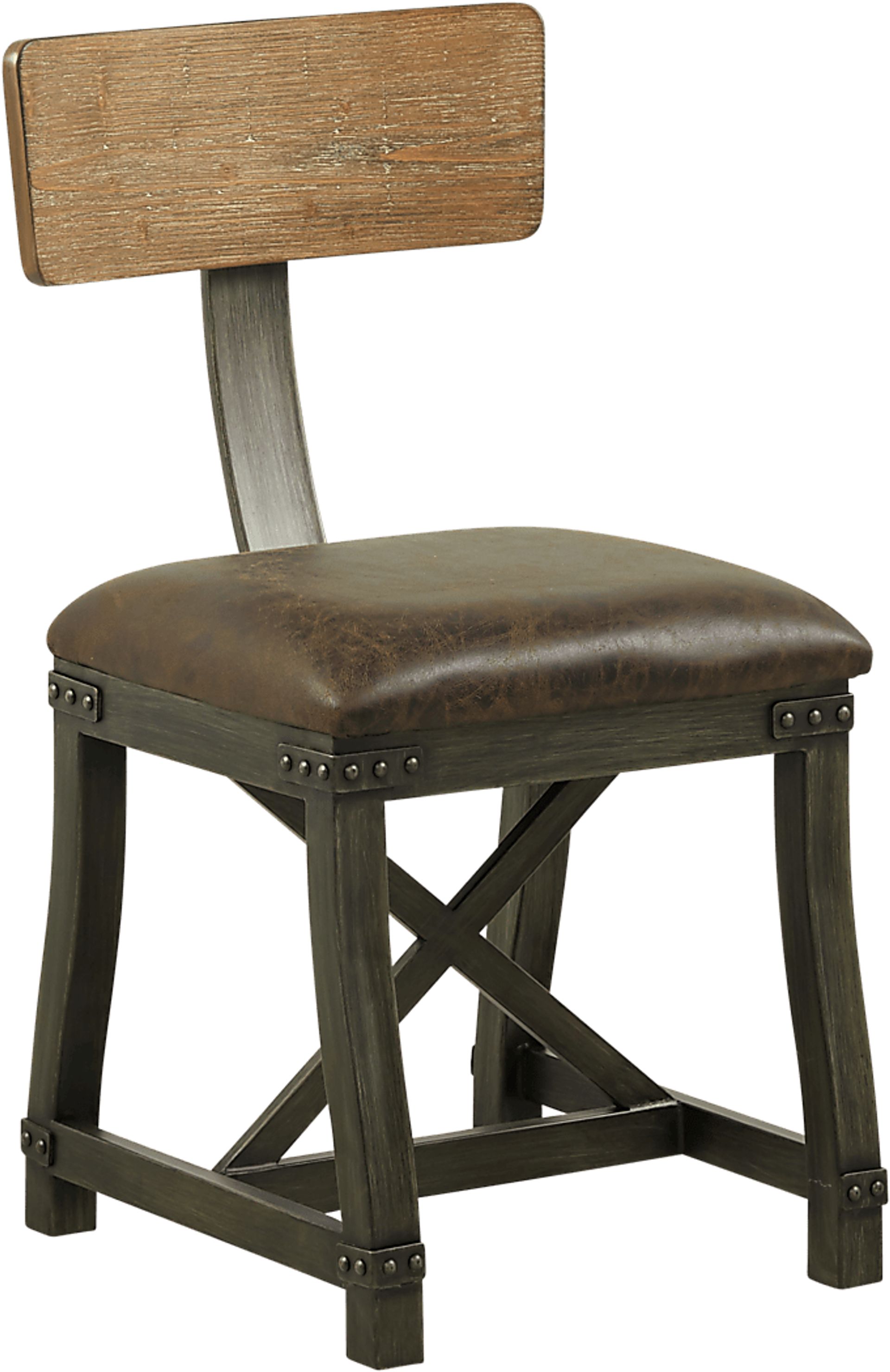 Hunter Mill Brown Side Chair - Image 1