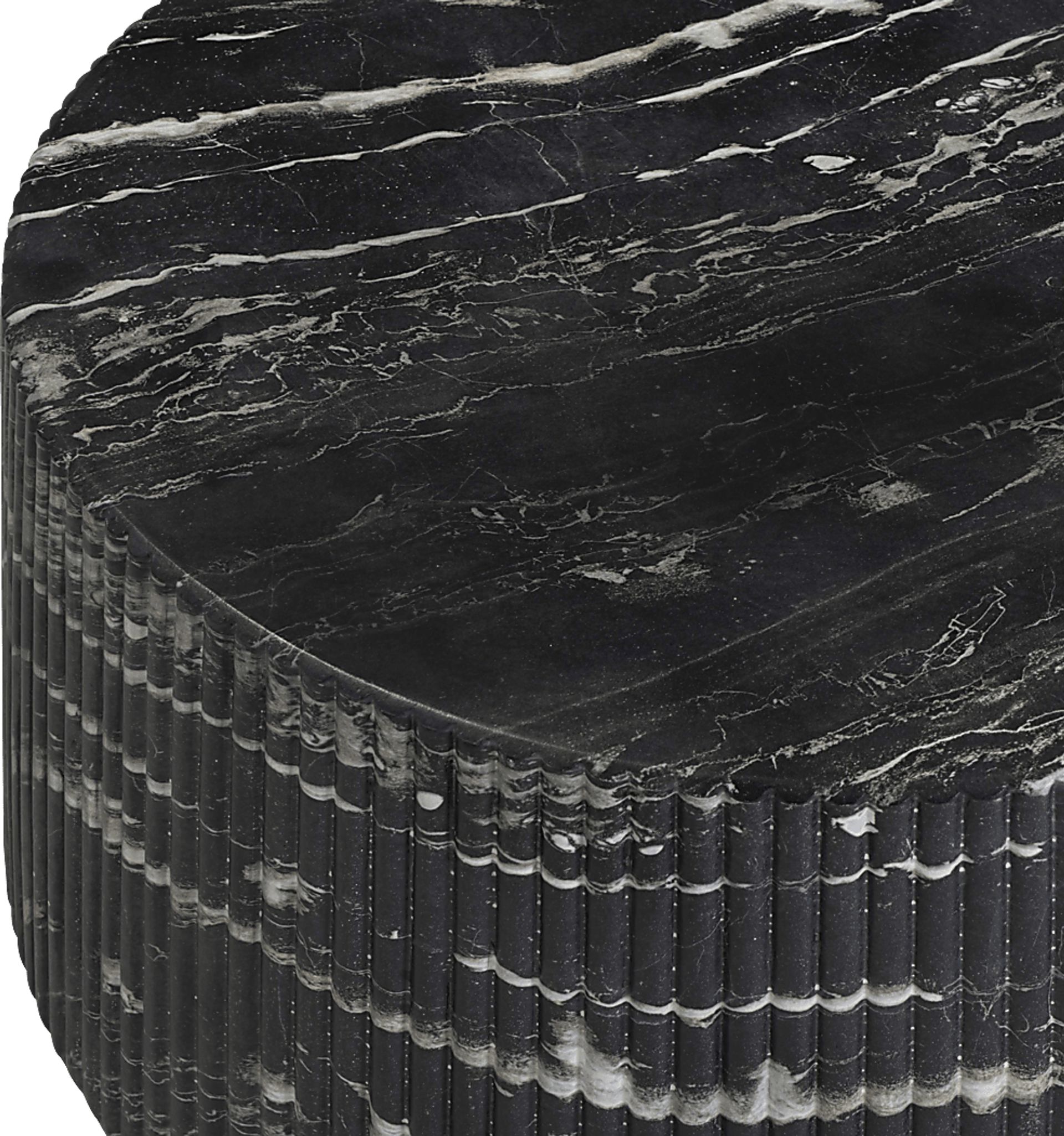 Huntingly Outdoor Black Cocktail Table - Image 8