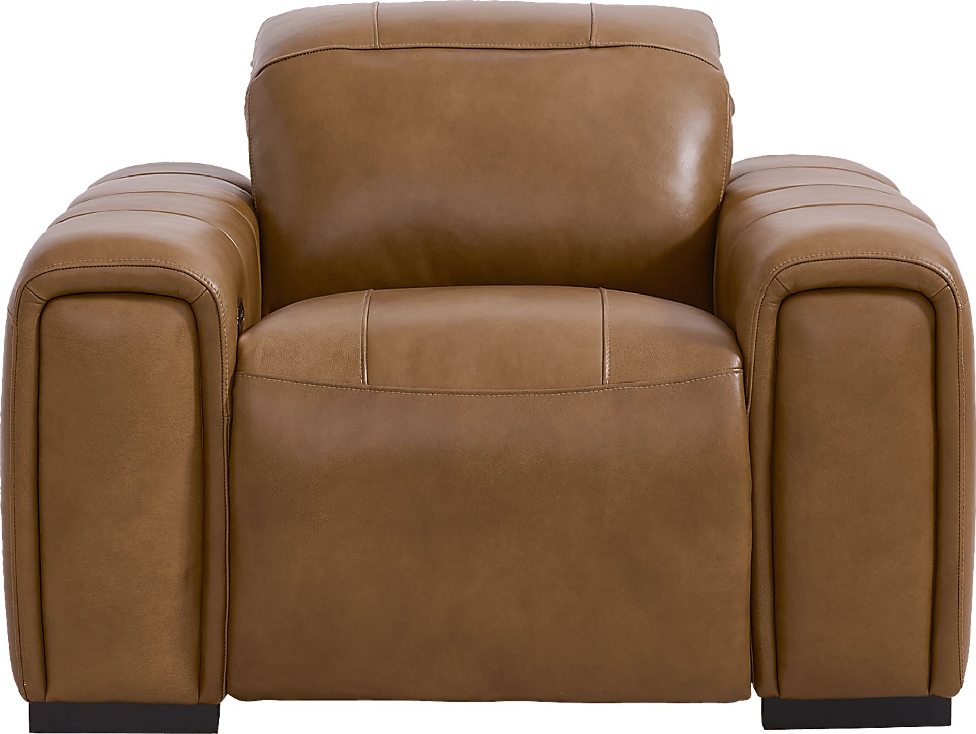 Huntington Saddle Leather Dual Power Recliner - Image 2
