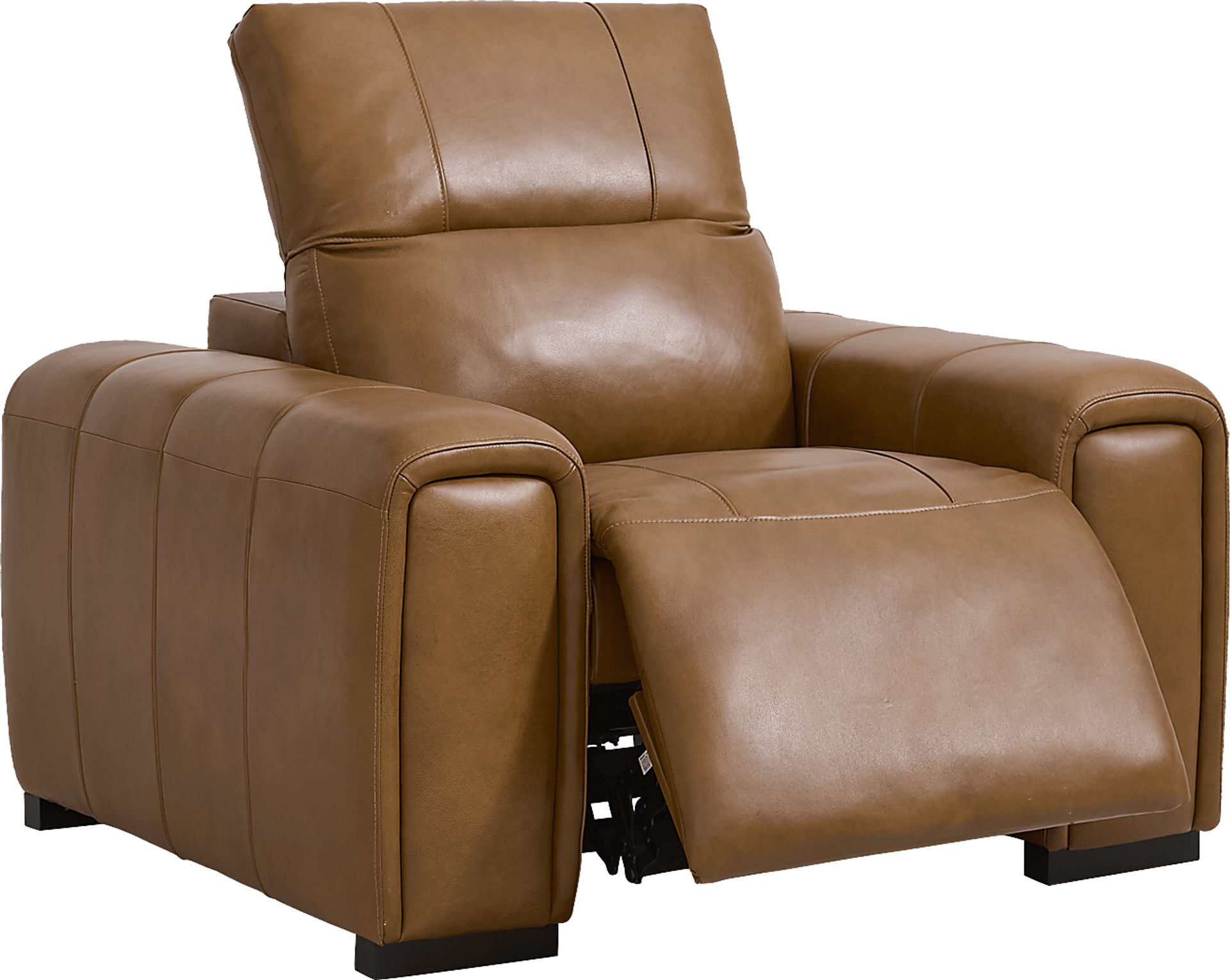 Huntington Saddle Leather Dual Power Recliner - Image 1