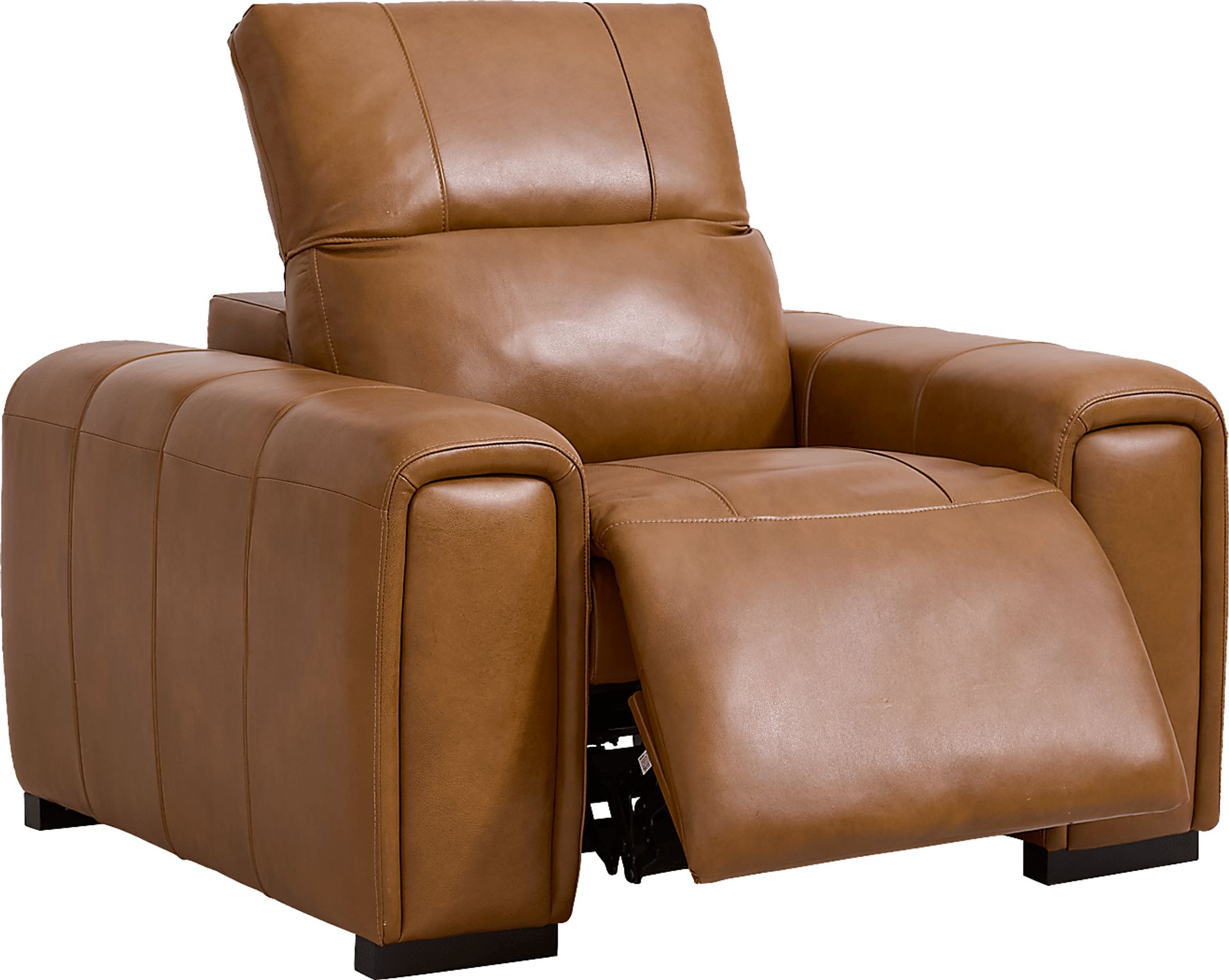 Huntington Saddle Leather Dual Power Recliner - Image 1