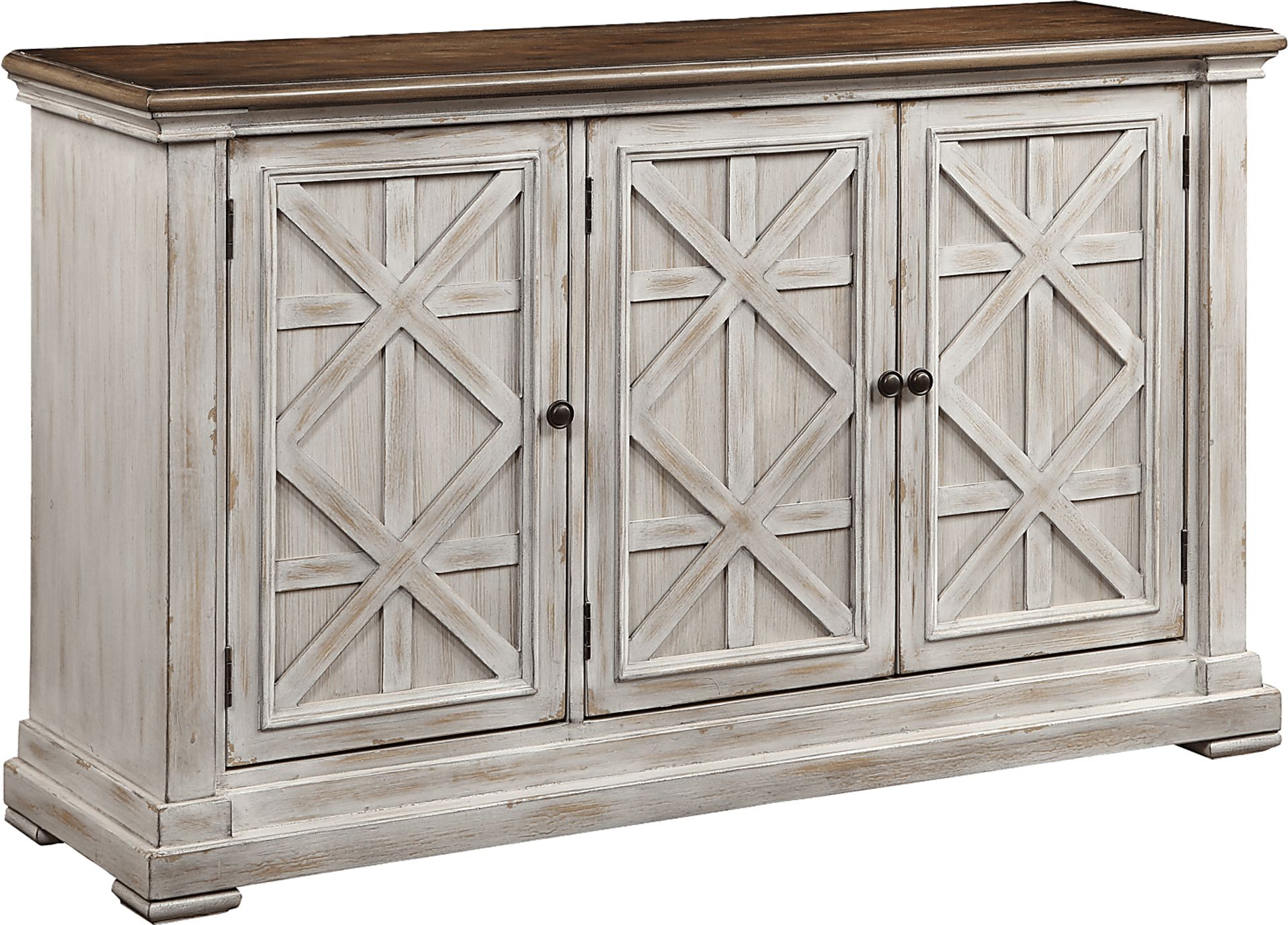 Huntwell White Credenza - Image 1