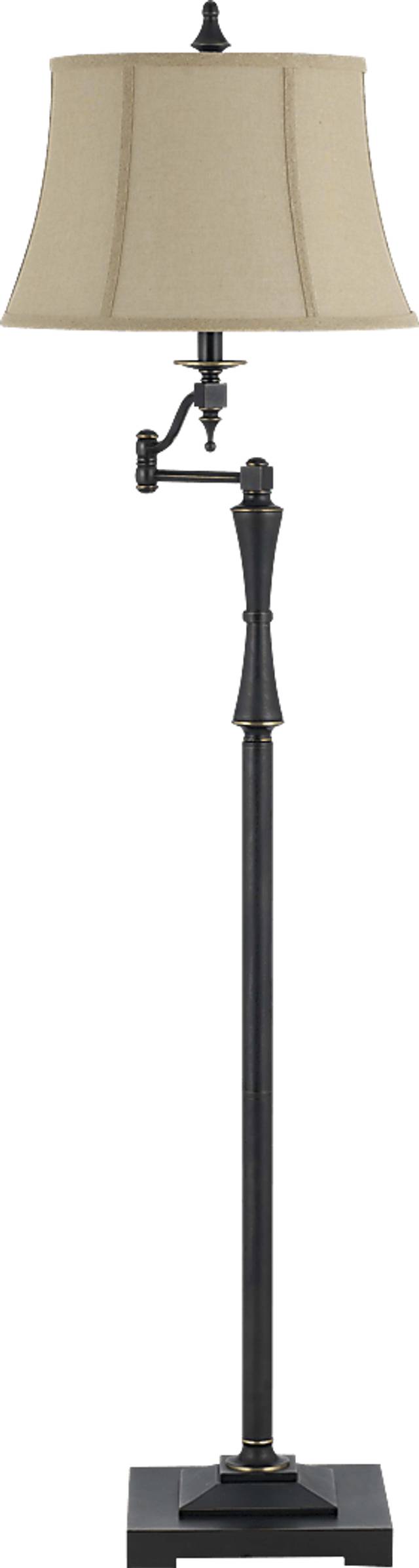 Huntwick Silver Floor Lamp - Thumbnail - Image 1
