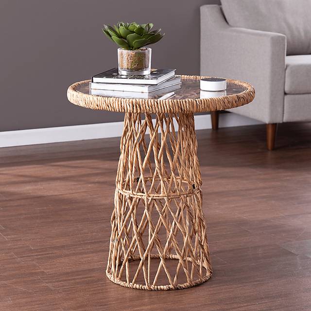 Hurlburt Natural Accent Table - Thumbnail - Image 4