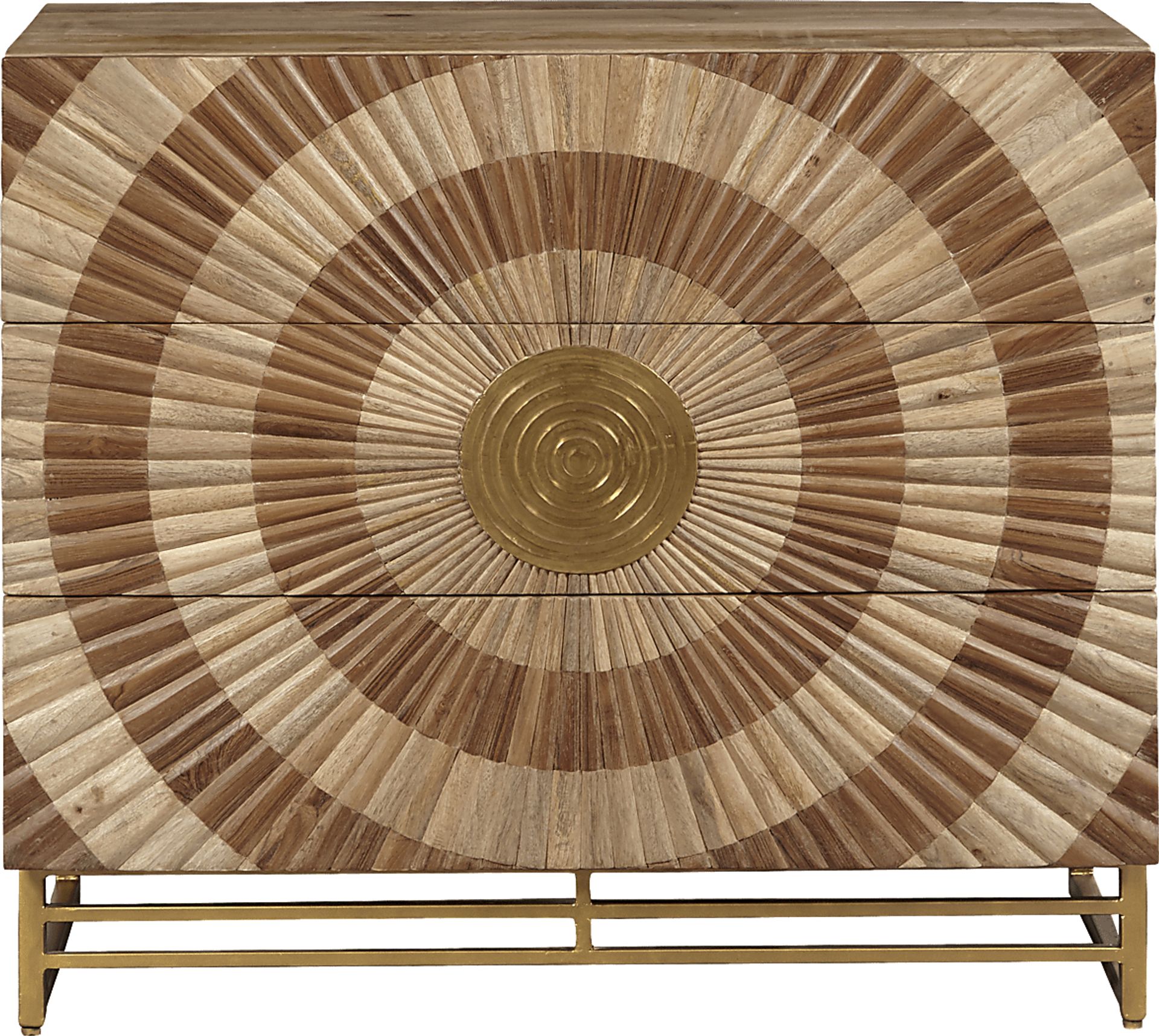 Hurleston Brown Accent Cabinet - Image 2
