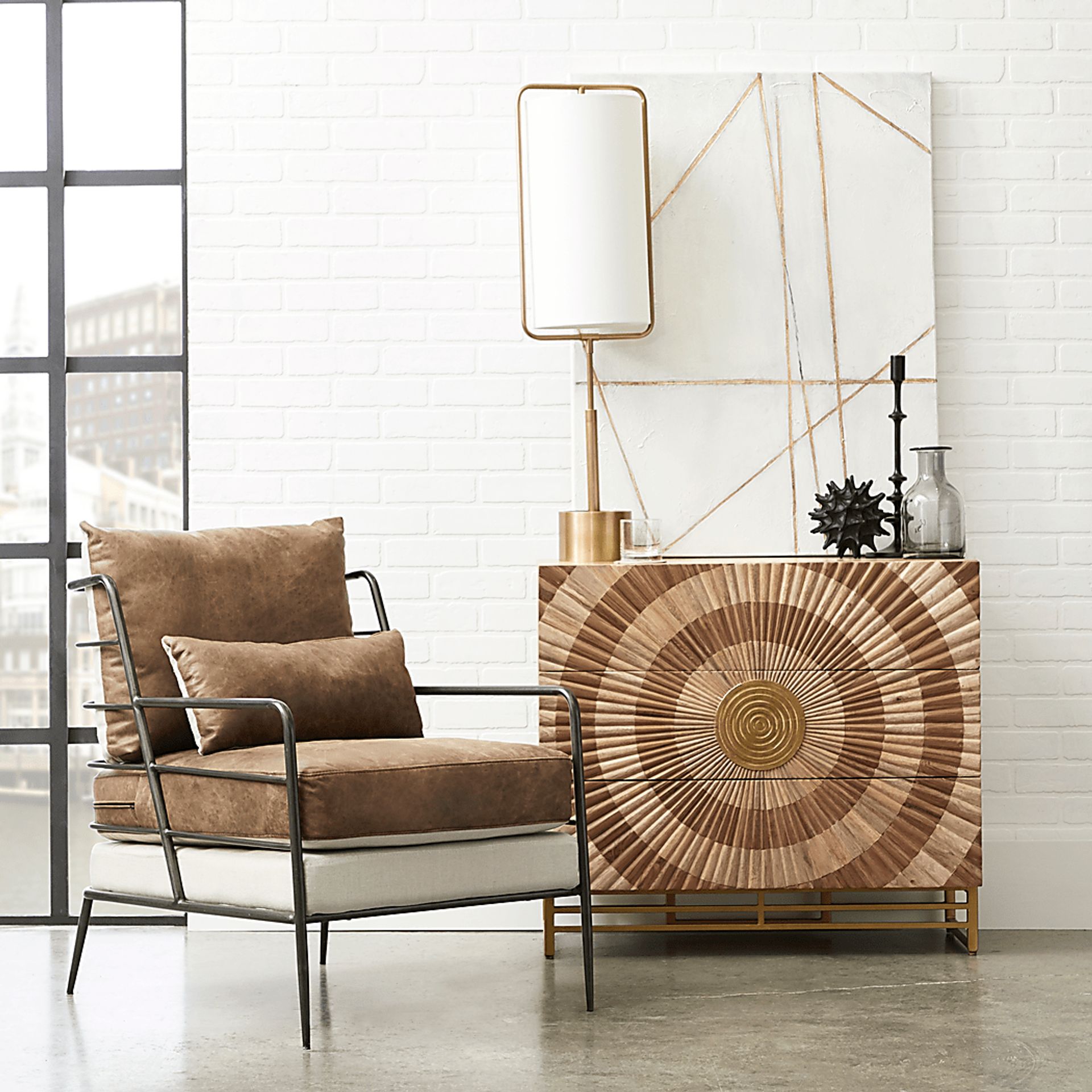 Hurleston Brown Accent Cabinet - Image 9