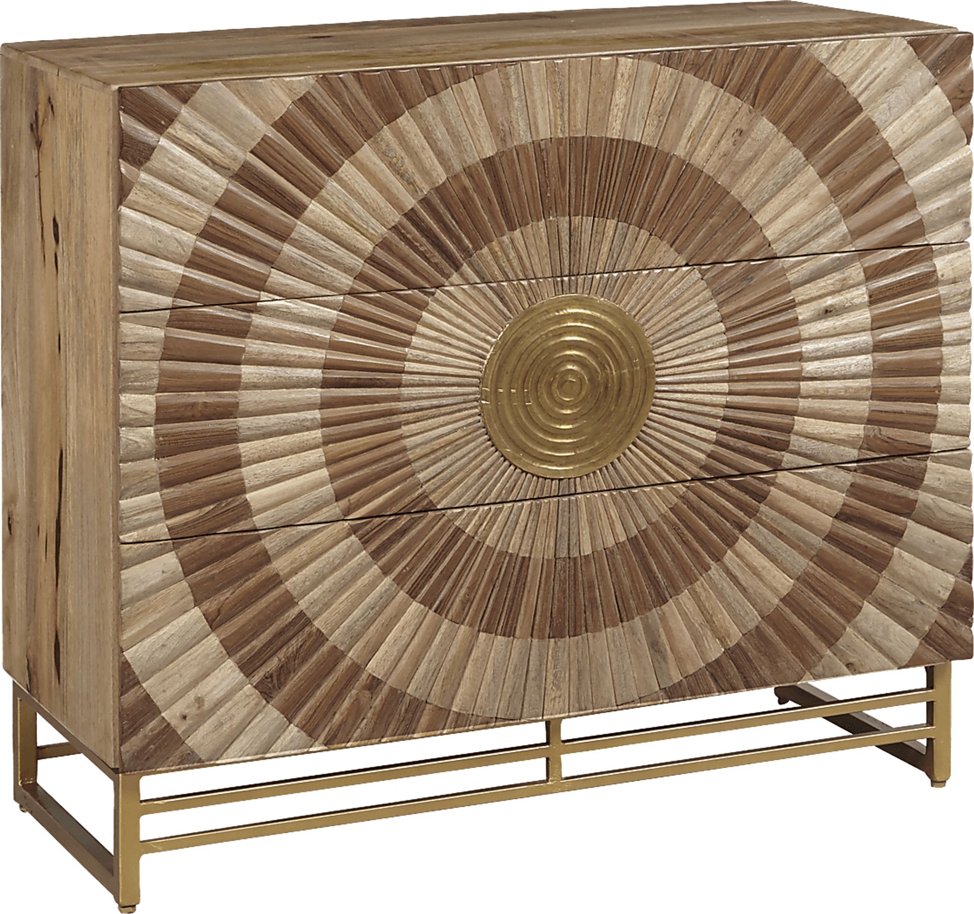 Hurleston Brown Accent Cabinet - Image 1