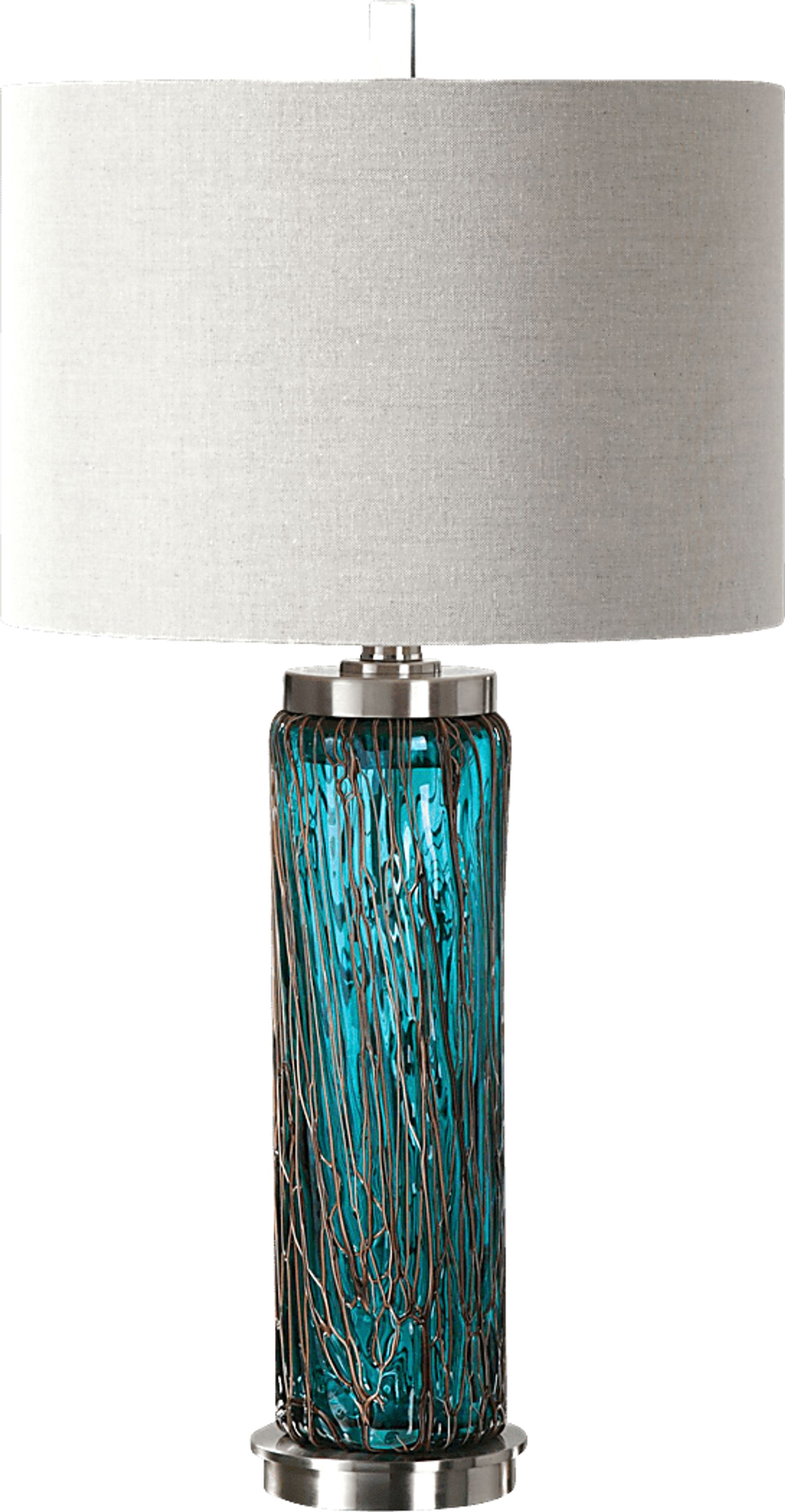 Hurley Point Blue Lamp - Image 1