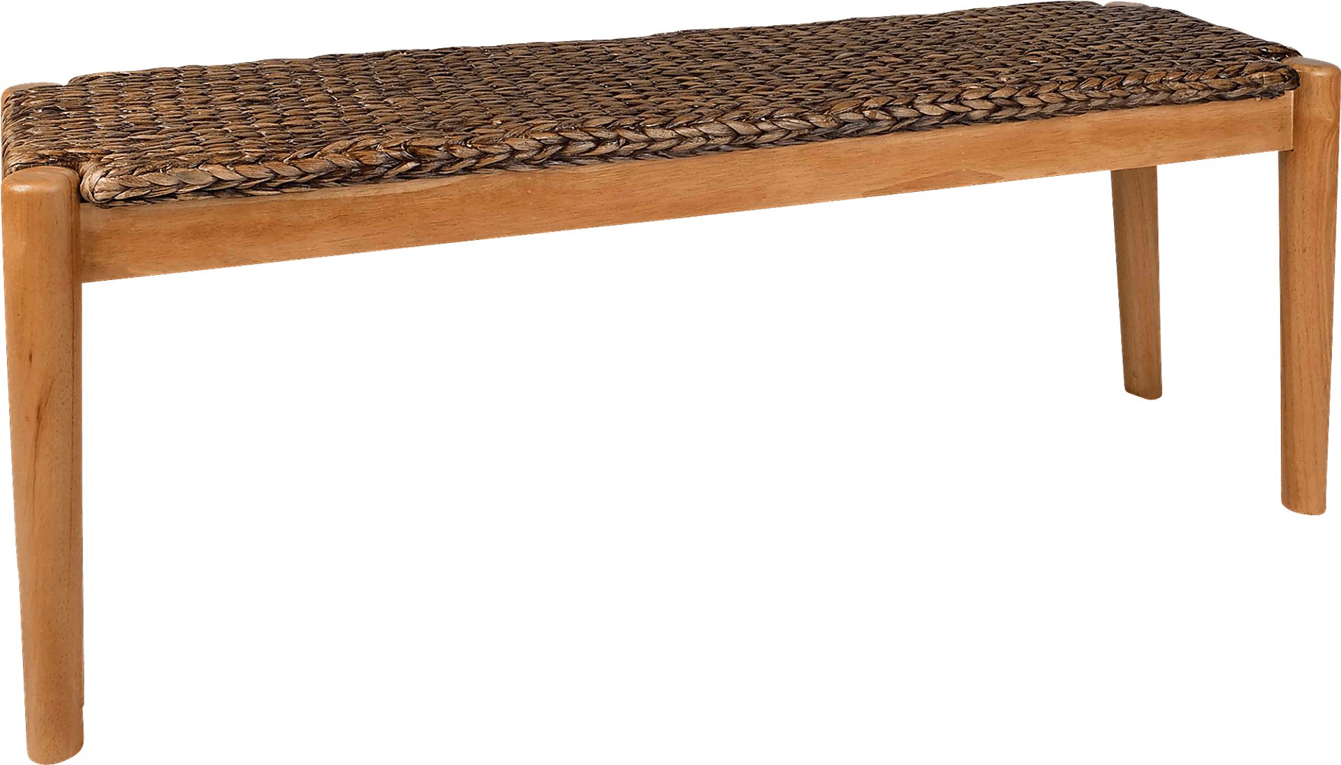 Hurlingham Brown Accent Bench - Image 1