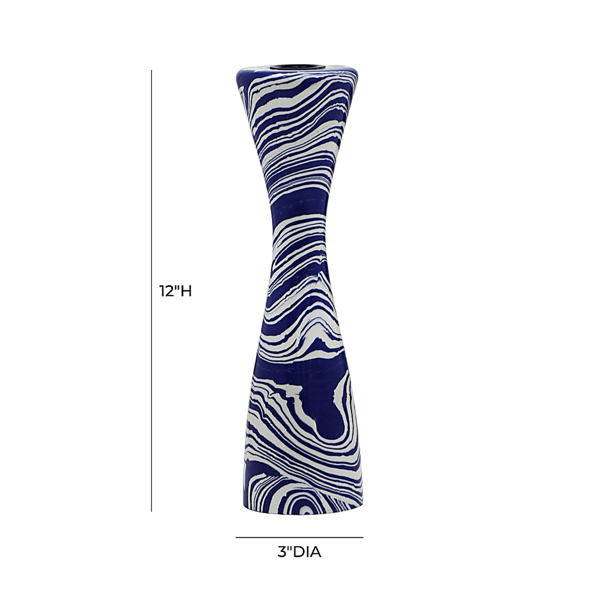 Hurlstone I Blue Candle Holder - Image 6