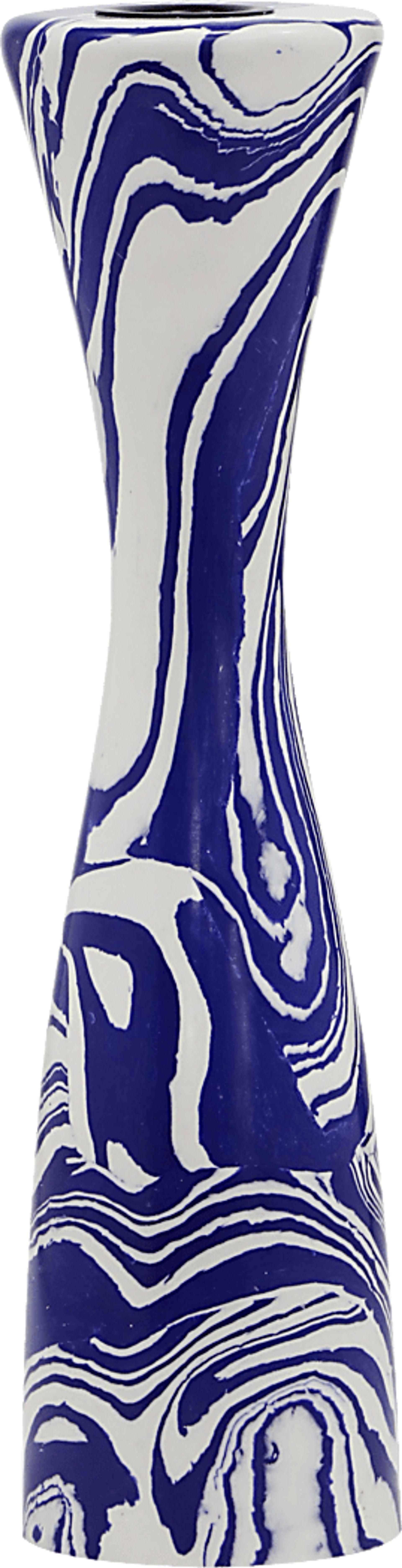 Hurlstone II Blue Candle Holder - Image 2
