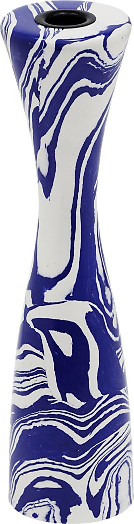 Hurlstone II Blue Candle Holder