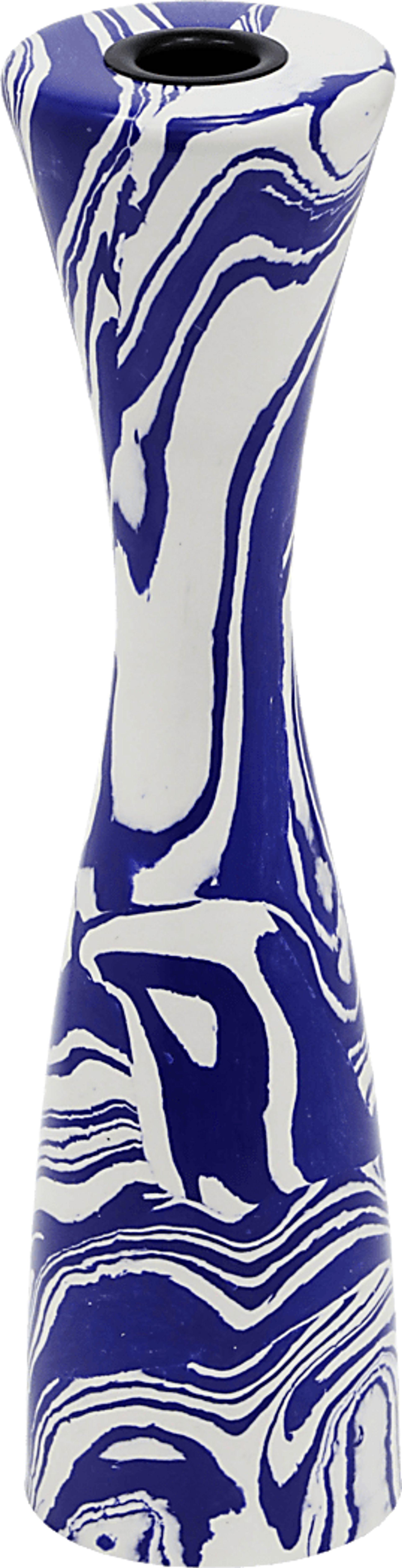 Hurlstone II Blue Candle Holder - Image 1